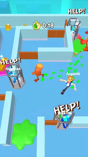 Captura 2 do Build a Bridge — veículo a atravessar a ponte